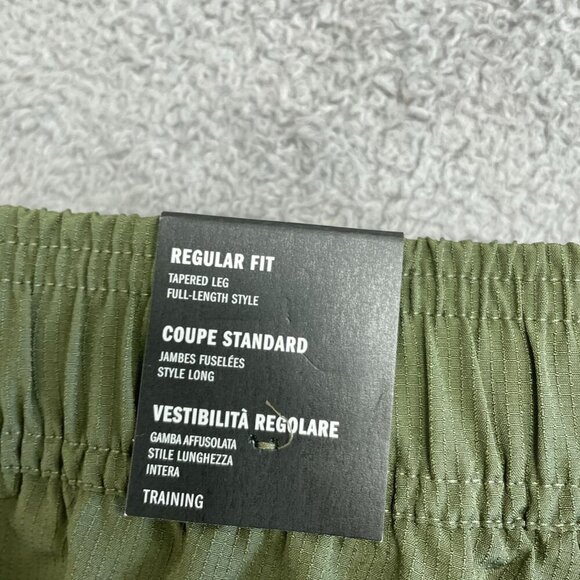 NEW Adidas Men's L Aeroready Training Track Pants Olive/Black Polyester - Picture 4 of 11